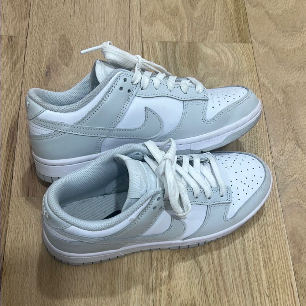 Nike White and Gray Sneakers